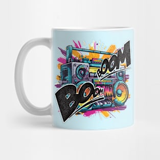 Boom box Boom! Boom! - funny saying Mug